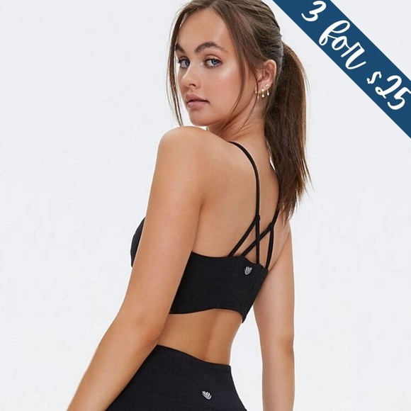 Forever 21 Other - 3/$25 Forever 21 Low Impact Caged Seam Sports Bra